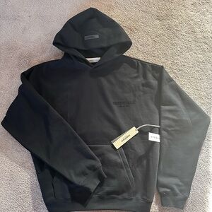 Essentials Classic Black Hoodie